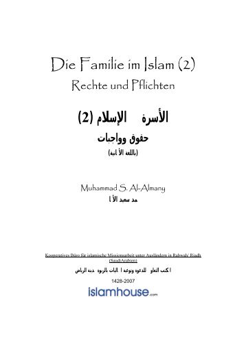 Die Familie im Islam (2)