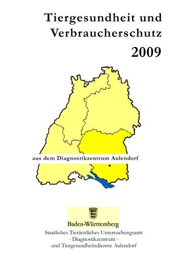 Tiergesundheit und Verbraucherschutz - STUA Aulendorf