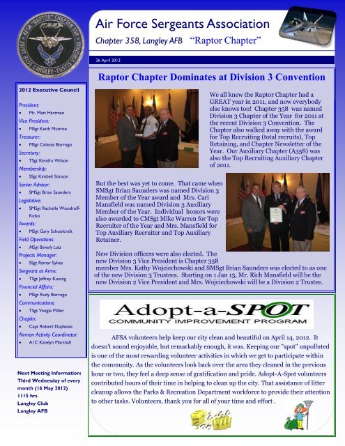 air force top 3 association