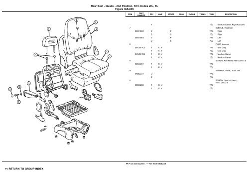 VIN PLATE DECODING INFORMATION