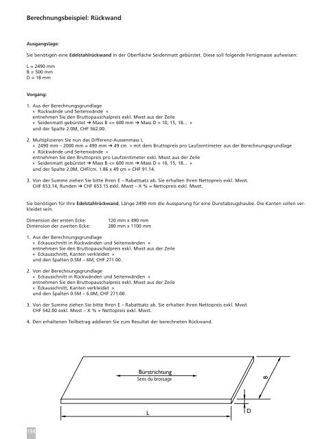 Drucken Preisliste - Suter Inox AG