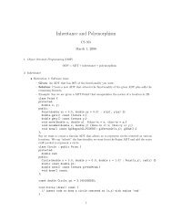 [PDF] Encapsulation + Inheritance + Polymorphism