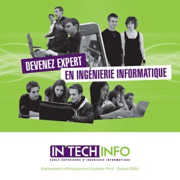 Plaquette IN'TECH Info - L'Etudiant