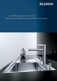 BLANCO Küchentechnik - Spülen und Küchenarmaturen, der ...