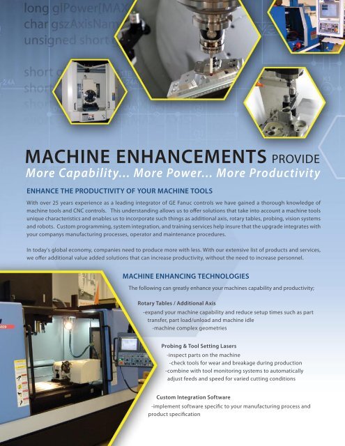 Brochure (PDF) - CNC Engineering, Inc.