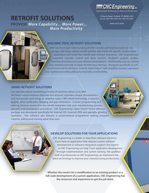 Brochure (PDF) - CNC Engineering, Inc.