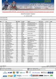 Classement Scratch NON OFFICIEL - Chronelec