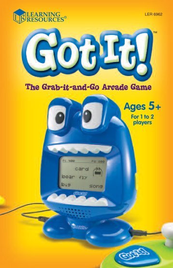 Got It!™ Reading & Math Game - Learning Resources