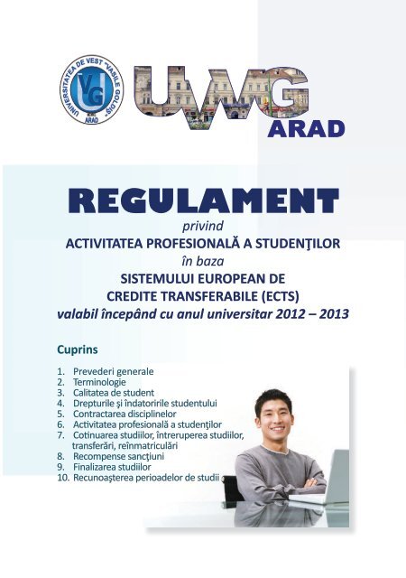 Regulament privind activitatea profesionala a studentilor in baza ...