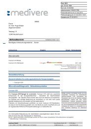 Musterbefund Coenzym Q10 Bluttest - Fairvital