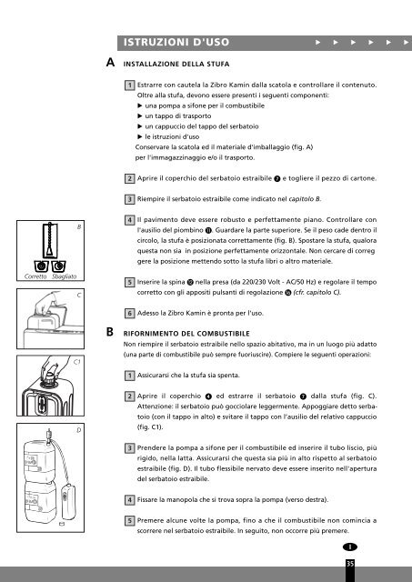 brugsanvisning manuel d'utilisation operating instructions ... - Zibro