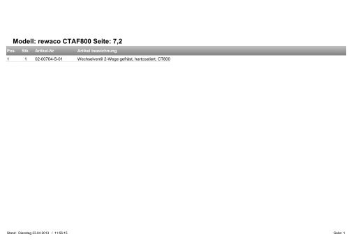 CT 800 S (CTAF) - Rewaco