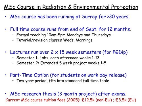 The University Of Surrey