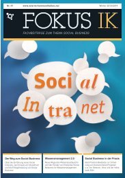 Social Intranet - Interne Kommunikation