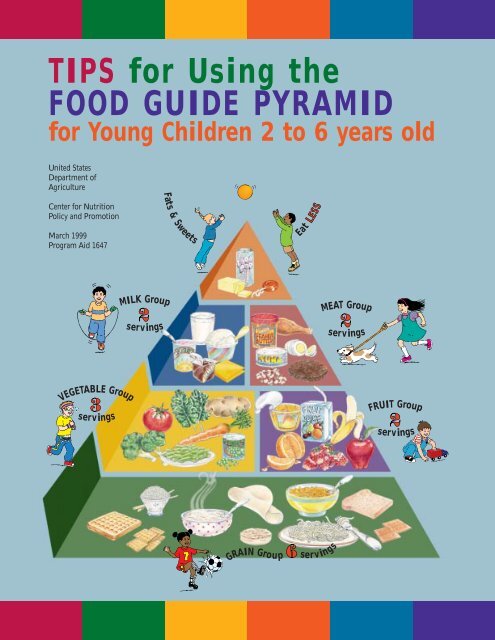 TIPS for Using the FOOD GUIDE PYRAMID - Center for Nutrition ...