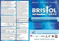 download here - Bristol Half Marathon
