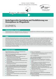 Bedarfsgerechte Gestaltung und Flexibilisierung von DienstplÃ¤nen ...