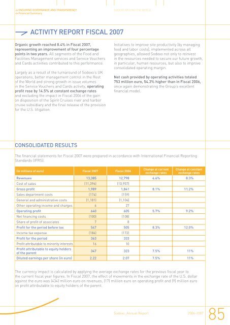 ANNUAL REPORT 2006-2007