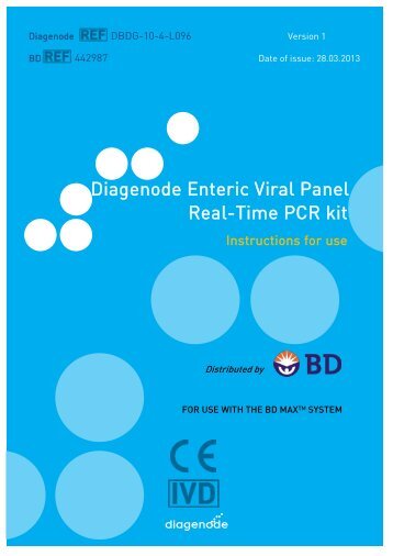 Diagenode Enteric Viral Panel Real-Time PCR kit