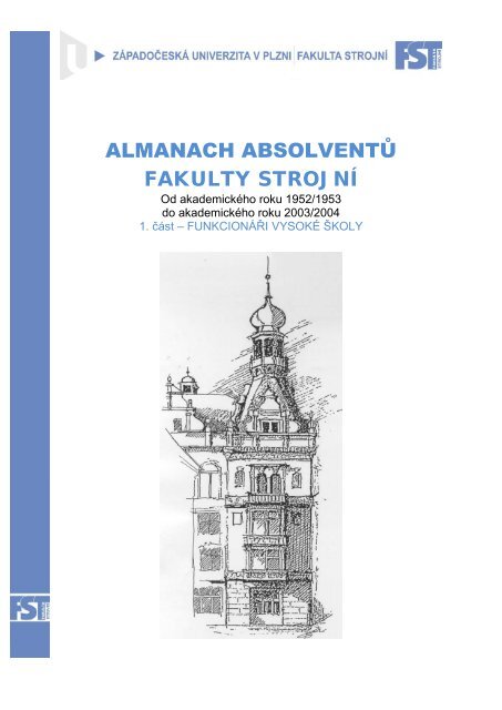 funkcionÃ¡Å™i vysokÃ© Å¡koly - Fakulta strojnÃ­ - ZÃ¡padoÄeskÃ¡ univerzita v ...