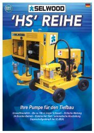 Ihre Pumpe fÃ¼r den Tiefbau - SPT Pumpen