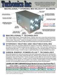 MVB Series Mid-Velocityâ„¢ Blowers - Turbonics