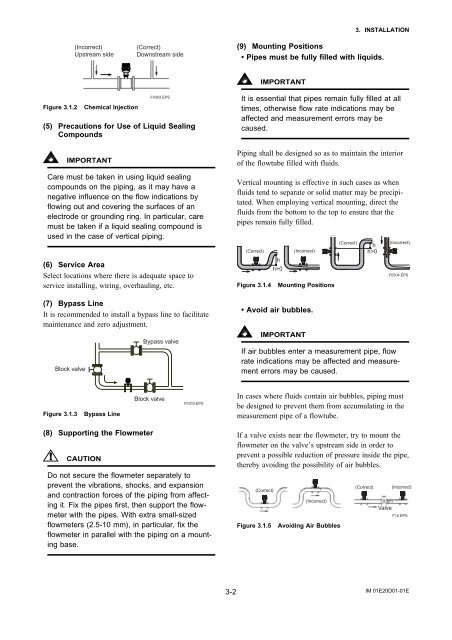 User's Manual AXF Magnetic Flowmeter Integral ... - Yokogawa