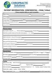 download New Patient Health History form for babies and children