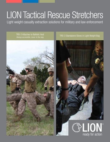 LION Tactical Rescue Stretchers
