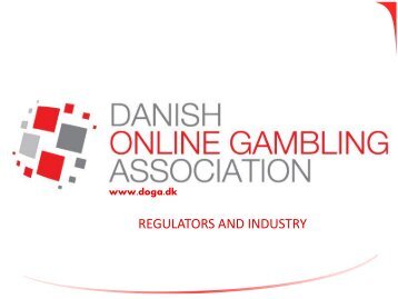 Morten Ronde, Danish Online Gambling Association, Denmark