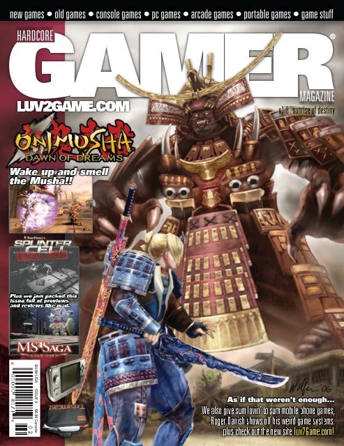 Volume 1 Issue 8 February 2006 Onimusha - Hardcore Gamer