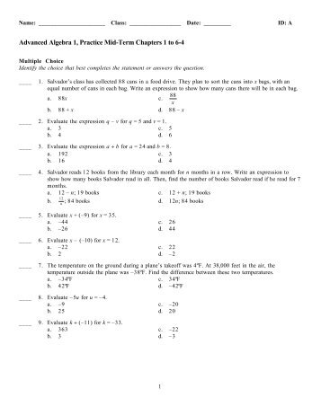 Algebra 2 chapter 7 practice workbook answers pdf