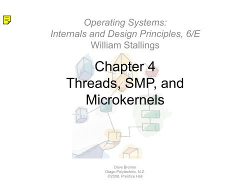 Chapter 4 Threads, SMP, and Microkernels Microkernels