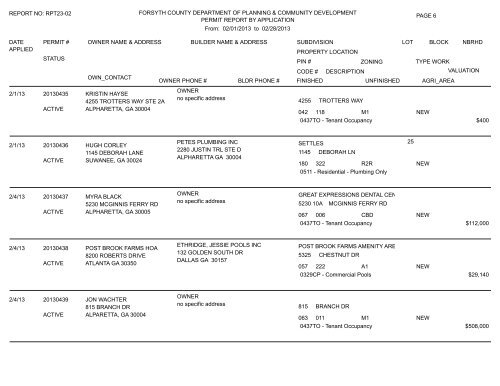 February - Forsyth County Government