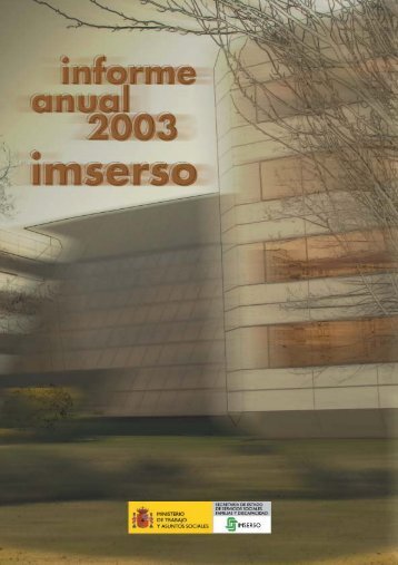 Informe Anual 2003 - Imserso