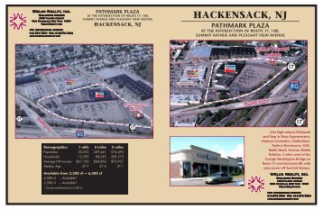 hackensack, nJ pathmark plaza - Welco Realty, Inc
