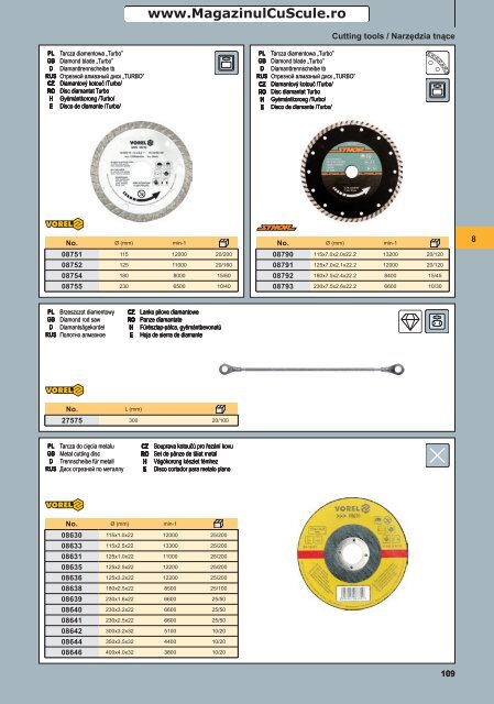 Catalog VOREL 2012 - August - Magazinulcuscule.ro