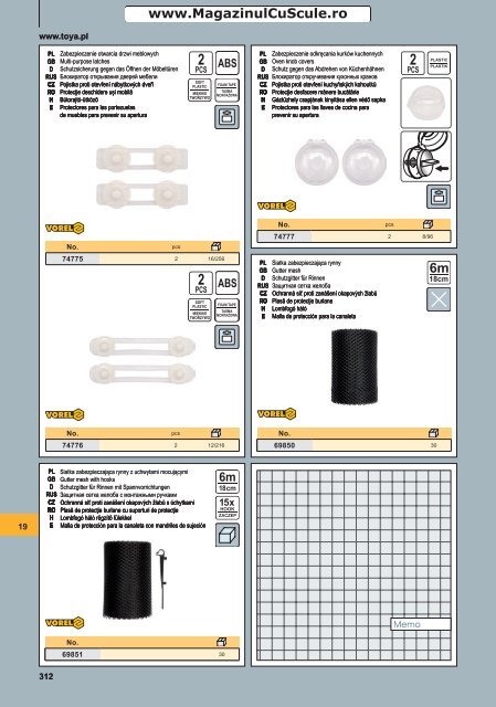 Catalog VOREL 2012 - August - Magazinulcuscule.ro