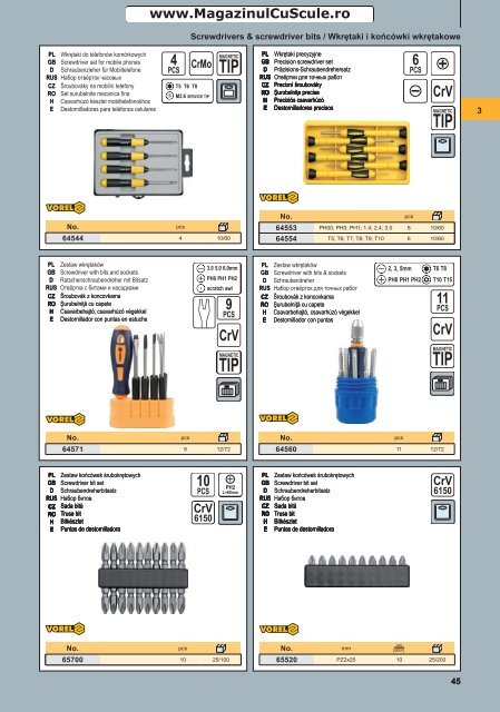 Catalog VOREL 2012 - August - Magazinulcuscule.ro