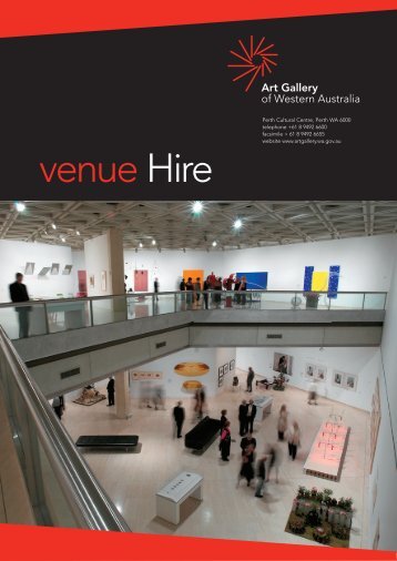 venueHire - Art Gallery of Western Australia