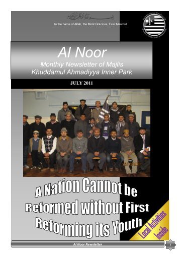 Al Noor - Majlis Khuddamul Ahmadiyya UK