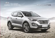 Specifications shown in this brochure are based upon - TWG Hyundai