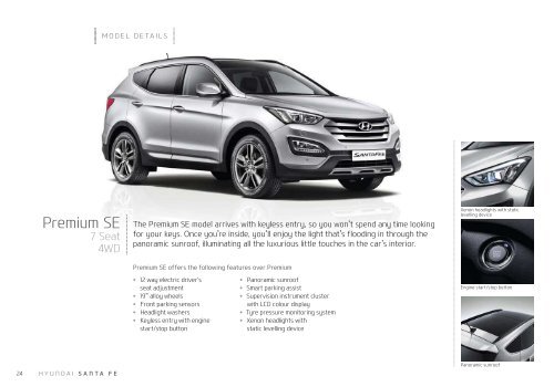 Specifications shown in this brochure are based upon - TWG Hyundai