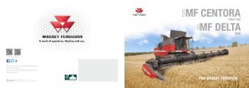 MF DELTA and MF CENTORA - Massey Ferguson