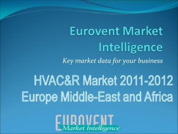 Eurovent Market Intelligence