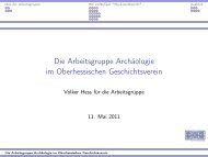 PrÃ¤sentation: Mitgliederversammlung OHG, GieÃen (11.05.2011)