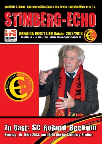 Stimberg-Echo SC Roland Beckum - SpVgg Erkenschwick