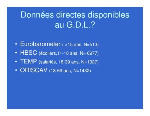 Consommation d'alcool au G.D. de Luxembourg