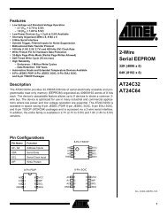 AT24C32/64 - Atmel Corporation