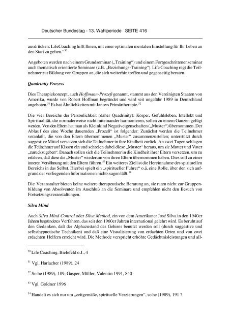 Endbericht - Sekten und Buddhismus